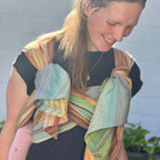 Girasol Lumen Baby Wrap - Woven Baby Size 2 (2.60m)-Size 4 (3.60m)-Size 5 (4.20m)-Size 6 (4.60m)-Size 7 (5.20m)   Baby Wraps    #