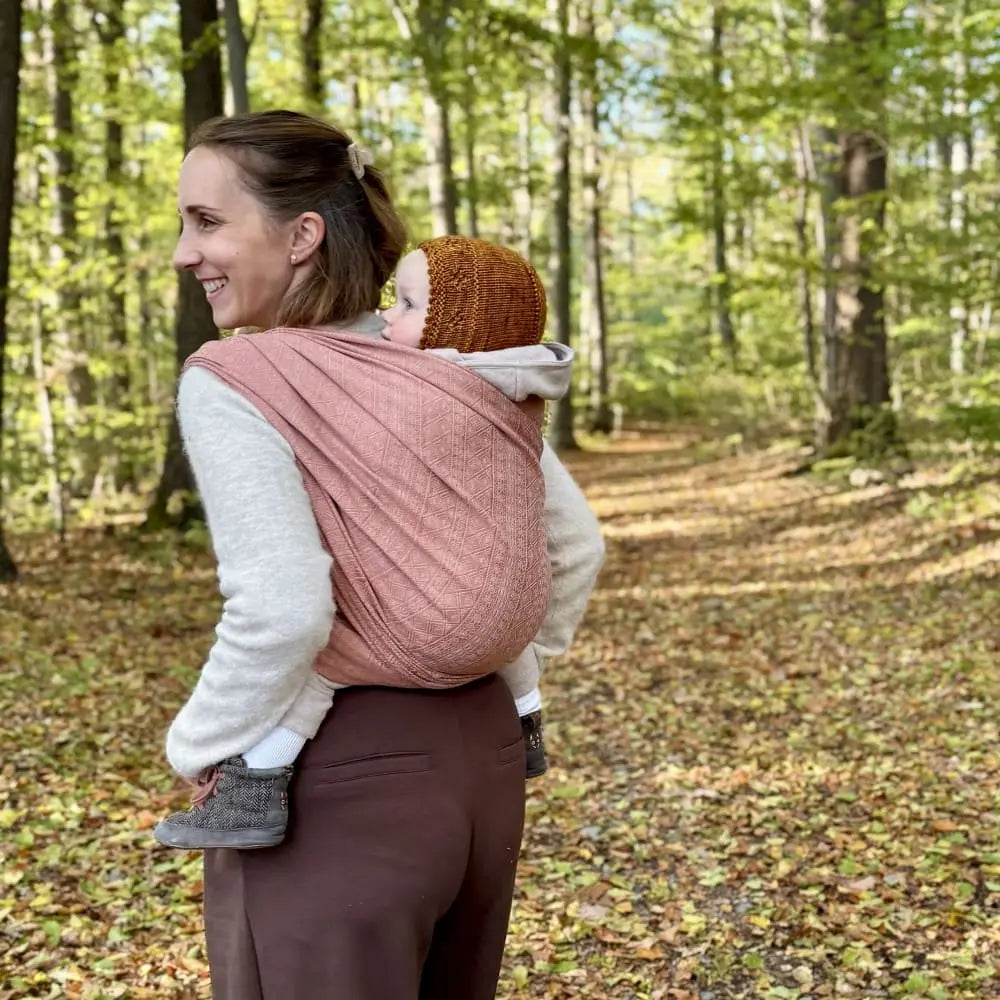DIDYMOS Baby Wrap Sling Prima Rosewood - Woven Baby 1 / Prima Rosewood   Baby Wrap Slings > Woven Wraps > Prima    #