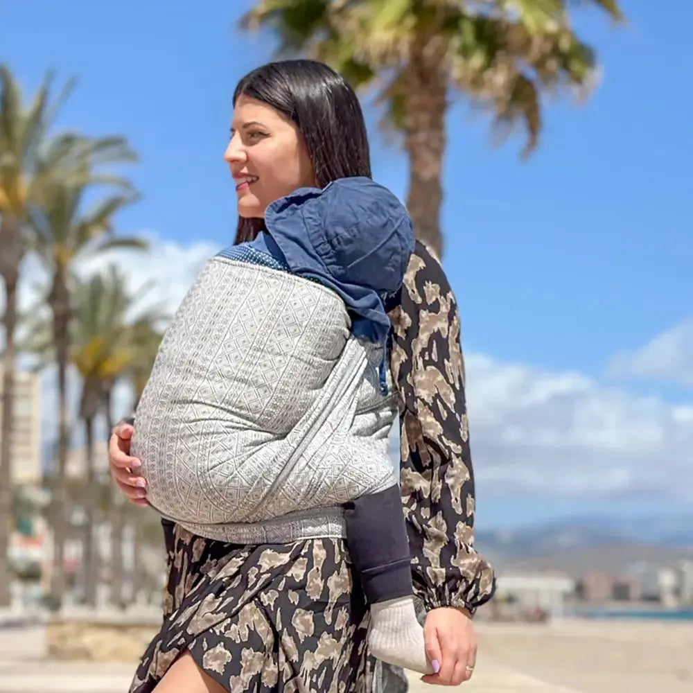 DIDYMOS Baby Wrap Sling Prima Pebble - Woven Baby 4 / Prima Pebble   Baby Wrap Slings > Woven Wraps > Prima    #