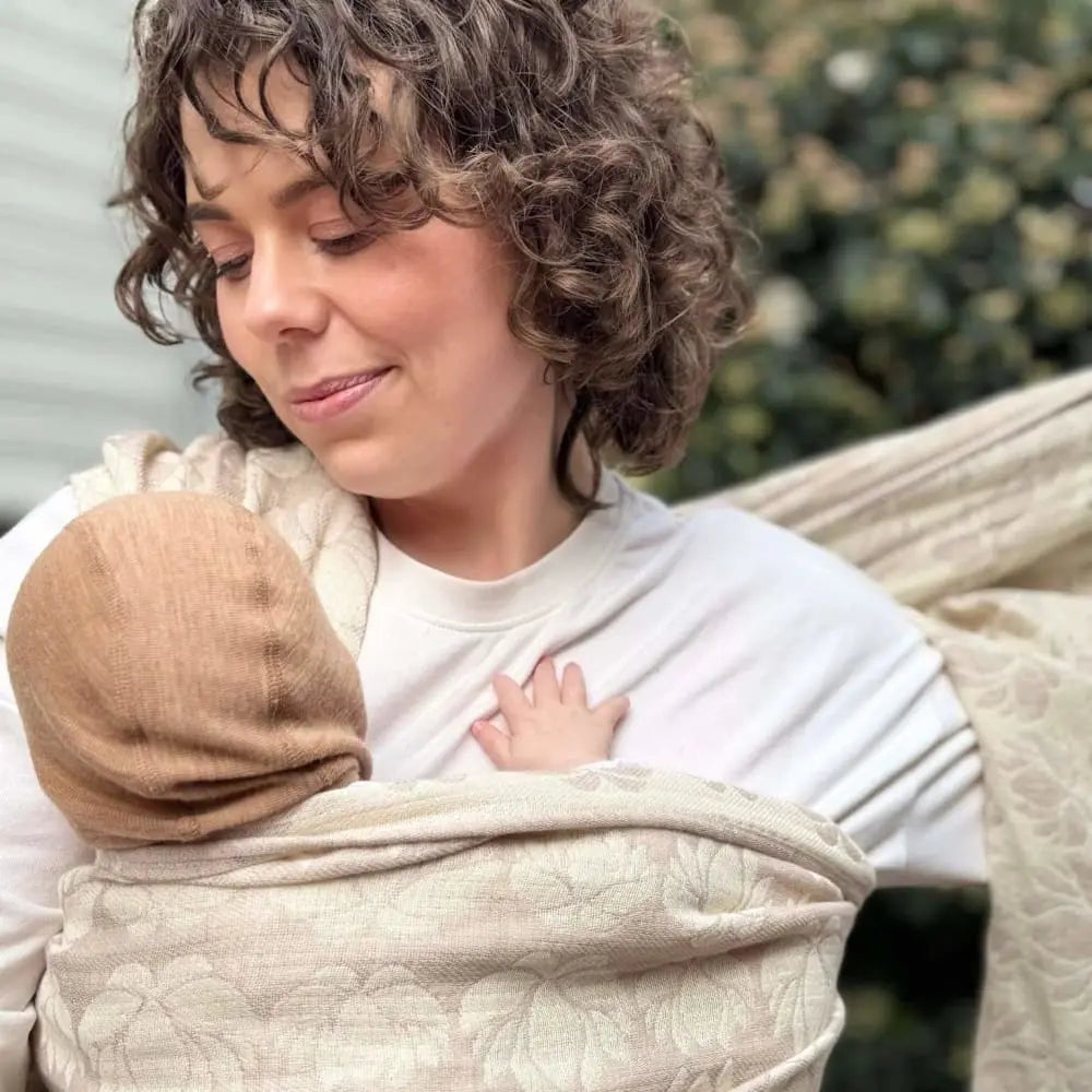 DIDYMOS Baby Wrap Sling Loto Blush - Woven Baby 1 / Loto Blush   Baby Wrap Slings > Woven Wraps > Jacquard    #