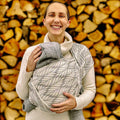 DIDYMOS Baby Wrap Sling Trias Whisper Triblend - Woven Baby 1 / Trias Whisper Triblend   Baby Wrap Slings > Woven Wraps > Jacquard    #