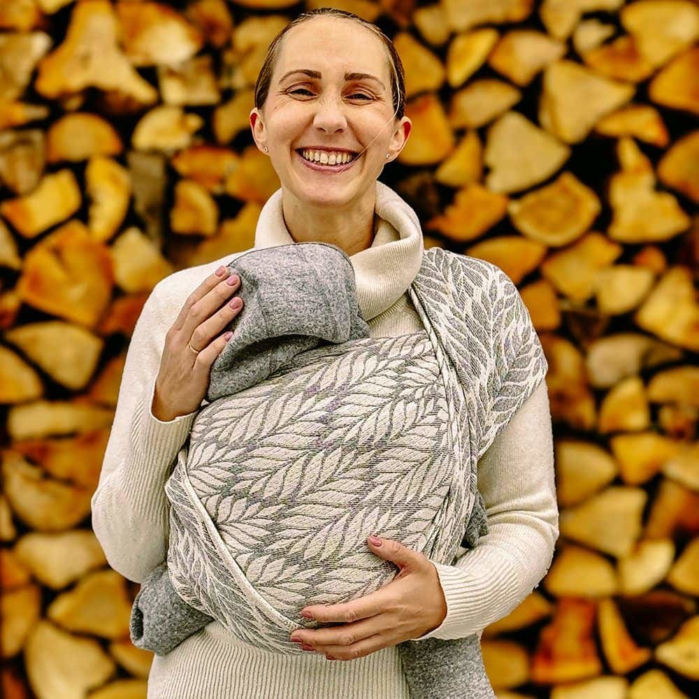 DIDYMOS Baby Wrap Sling Trias Whisper Triblend - Woven Baby 1 / Trias Whisper Triblend   Baby Wrap Slings > Woven Wraps > Jacquard    #