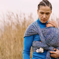 DIDYMOS Baby Wrap Sling Hedwych Hearts Ocean Soul - Woven Baby 1 / Hedwych Hearts Ocean Soul   Baby Wrap Slings > Woven Wraps > Jacquard    #