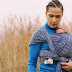 DIDYMOS Baby Wrap Sling Hedwych Hearts Ocean Soul - Woven Baby 1 / Hedwych Hearts Ocean Soul   Baby Wrap Slings > Woven Wraps > Jacquard    #