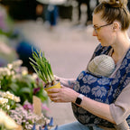 DIDYMOS Baby Wrap Sling Loto Lunea Triblend - Woven Baby 1 / Loto Lunea Triblend   Baby Wrap Slings > Woven Wraps > Jacquard    #