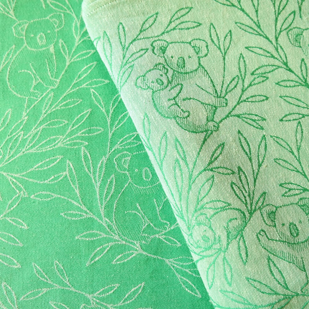 DIDYMOS Doll Sling Koala Evergreen - Woven Baby One Size / green   Accessories > Doll Carriers > Doll Slings    #