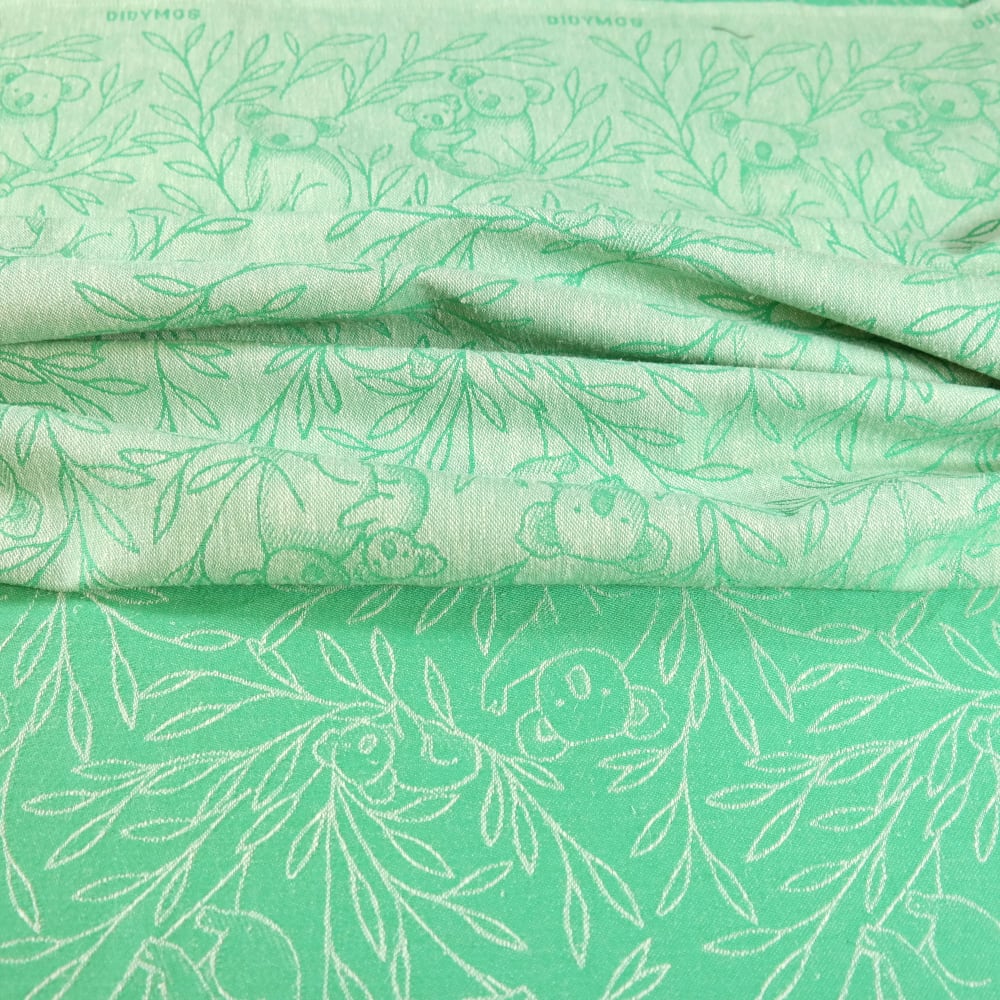DIDYMOS Doll Sling Koala Evergreen - Woven Baby One Size / green   Accessories > Doll Carriers > Doll Slings    #