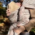 DIDYMOS Baby Wrap Sling Trias Chai Cinnamon - Woven Baby 2 / Trias Chai Cinnamon   Baby Wrap Slings > Woven Wraps > Jacquard    #