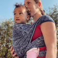 DIDYMOS Baby Wrap Sling Azulejo Linen - Woven Baby 2 / Azulejo Linen   Baby Wrap Slings > Woven Wraps > Jacquard    #