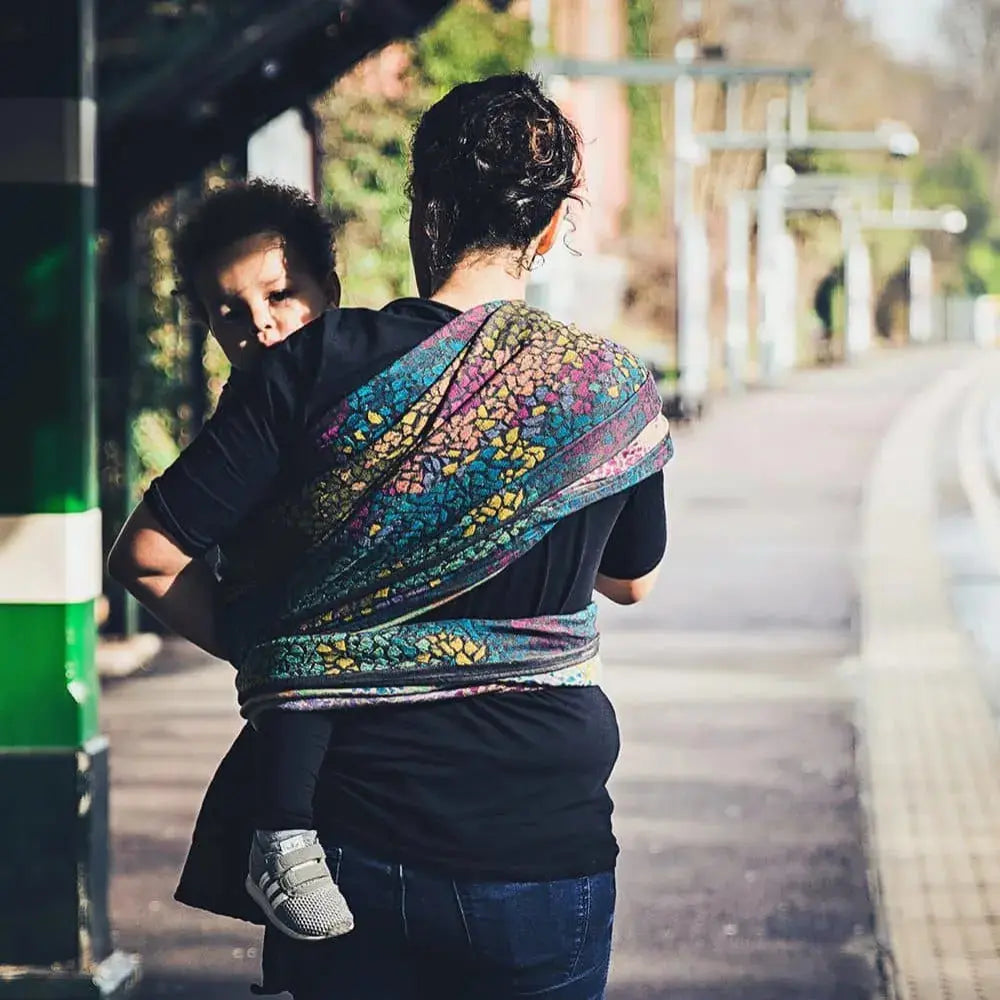 DIDYMOS Baby Wrap Sling Mosaic - Woven Baby 2 / Mosaic   Baby Wrap Slings > Woven Wraps > Jacquard    #