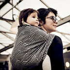 DIDYMOS Baby Wrap Sling Metro Monochrome - Woven Baby 2 / Metro Monochrome   Baby Wrap Slings > Woven Wraps > Jacquard    #