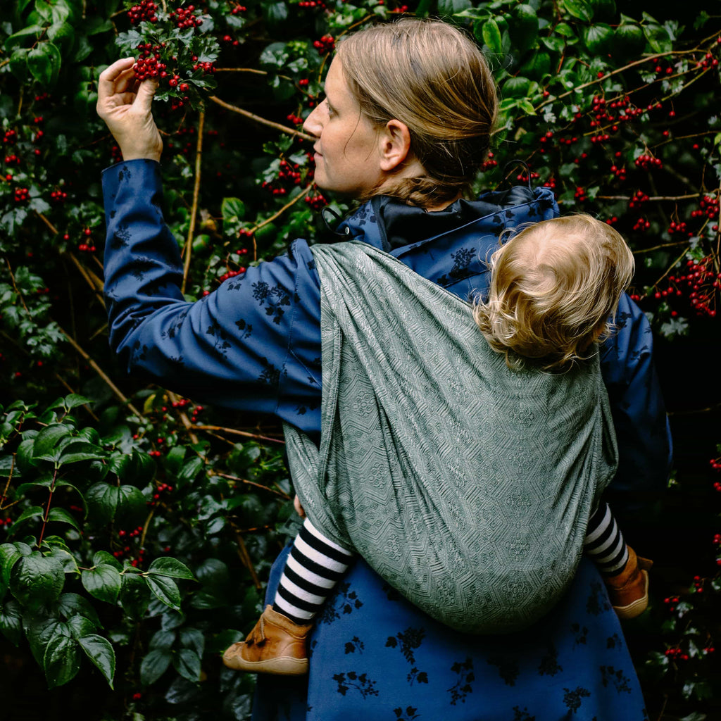 DIDYMOS Baby Wrap Sling 1975 Whispering Woods Linen