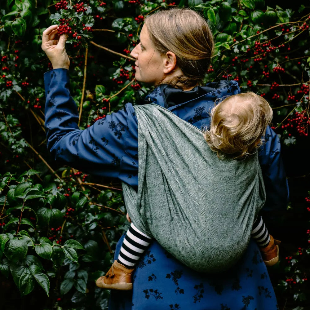 DIDYMOS Baby Wrap Sling 1975 Whispering Woods Linen