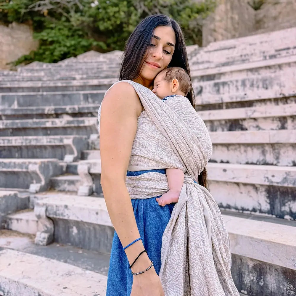 DIDYMOS Woven Wrap Sling Anna Rania Embrace - Woven Baby 2 / Anna Rania Embrace   Baby Wrap Slings > Woven Wraps > Jacquard    #