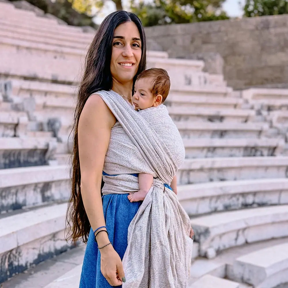 DIDYMOS Woven Wrap Sling Anna Rania Embrace - Woven Baby 2 / Anna Rania Embrace   Baby Wrap Slings > Woven Wraps > Jacquard    #