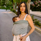 DIDYMOS Baby Wrap Sling Sylvan Nettle - Woven Baby 1 / Sylvan Nettle   Baby Wrap Slings > Woven Wraps > Jacquard    #