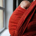 DIDYMOS Baby Wrap Sling Prima Ruby-Mandarin - Woven Baby 3 / Prima Ruby-Mandarin   Baby Wrap Slings > Woven Wraps > Prima    #