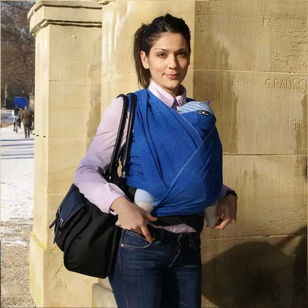 DIDYMOS Baby Wrap Sling Prima Ultramarine - Woven Baby 2 / Prima Ultramarine   Baby Wrap Slings > Woven Wraps > Prima    #