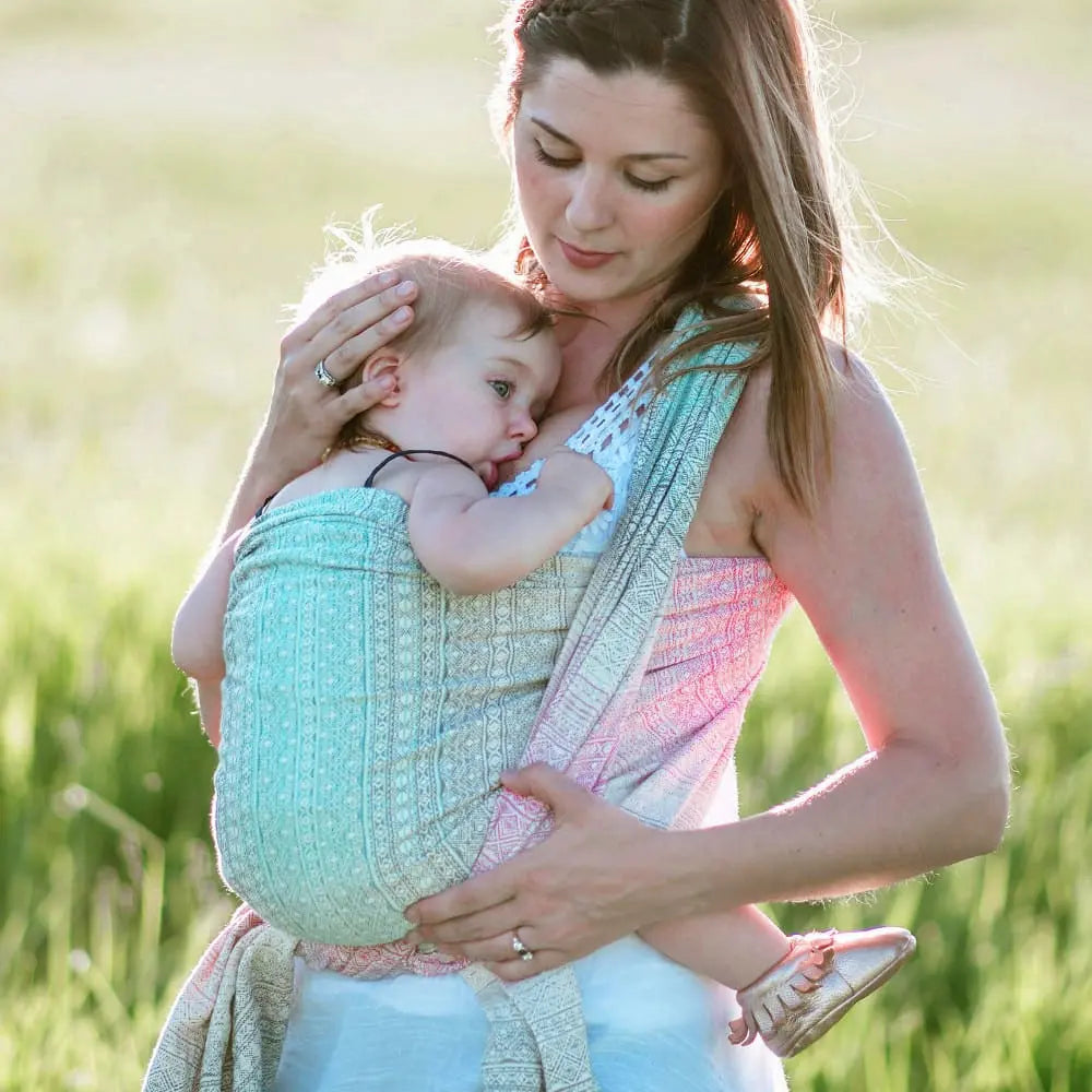 DIDYMOS Baby Wrap Sling Prima Aurora - Woven Baby 2 / Prima Aurora   Baby Wrap Slings > Woven Wraps > Prima    #