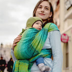 DIDYMOS Baby Wrap Sling Ada Malachite - Woven Baby 2 / Ada Malachite   Baby Wrap Slings > Woven Wraps > Jacquard    #