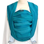 DIDYMOS Baby Wrap Sling Waves Acqua - Woven Baby 2 / Waves Acqua   Baby Wrap Slings > Woven Wraps > Jacquard    #