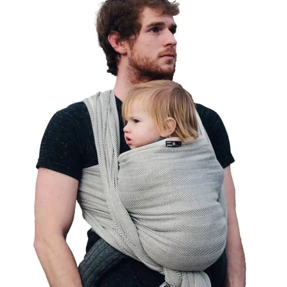 DIDYMOS Baby Wrap Sling Lisca grigio - Woven Baby 2 / Lisca grigio   Baby Wrap Slings > Woven Wraps > Lisca    #