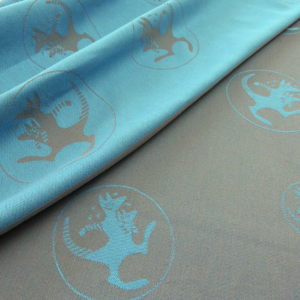 DIDYMOS Baby Wrap Sling Kanga Cool Water - Woven Baby 2 / Kanga Cool Water   Baby Wrap Slings > Woven Wraps > Jacquard    #